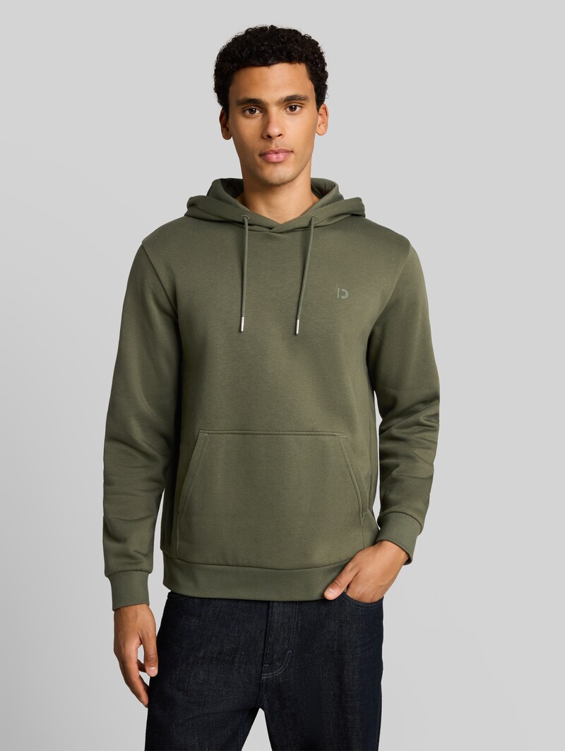 Tom Tailor Basic Hoodie Sweatshirt - Urban Olive Green Tom Tailor Basic Hoodie Sweatshirt - Urban Olive Green