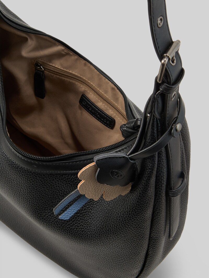 Tom Tailor TTARTEMISA M Beuteltasche mit Anhänger - Schwarz / Black