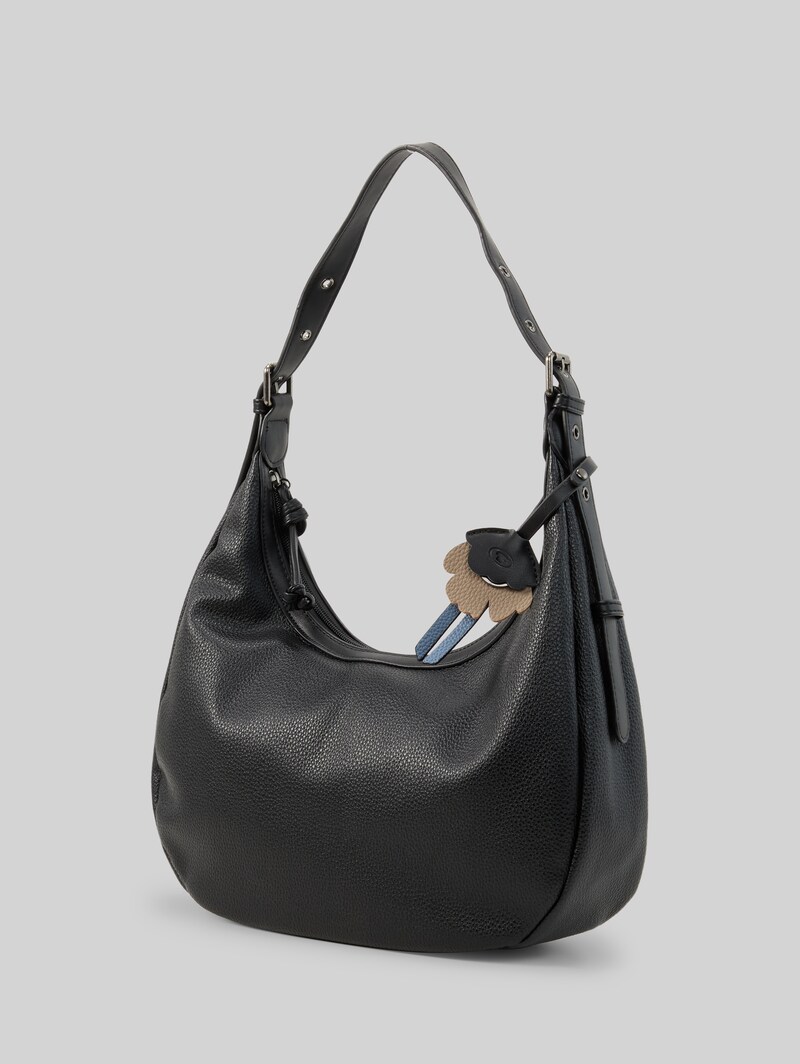 Tom Tailor TTARTEMISA M Beuteltasche mit Anhänger - Schwarz / Black