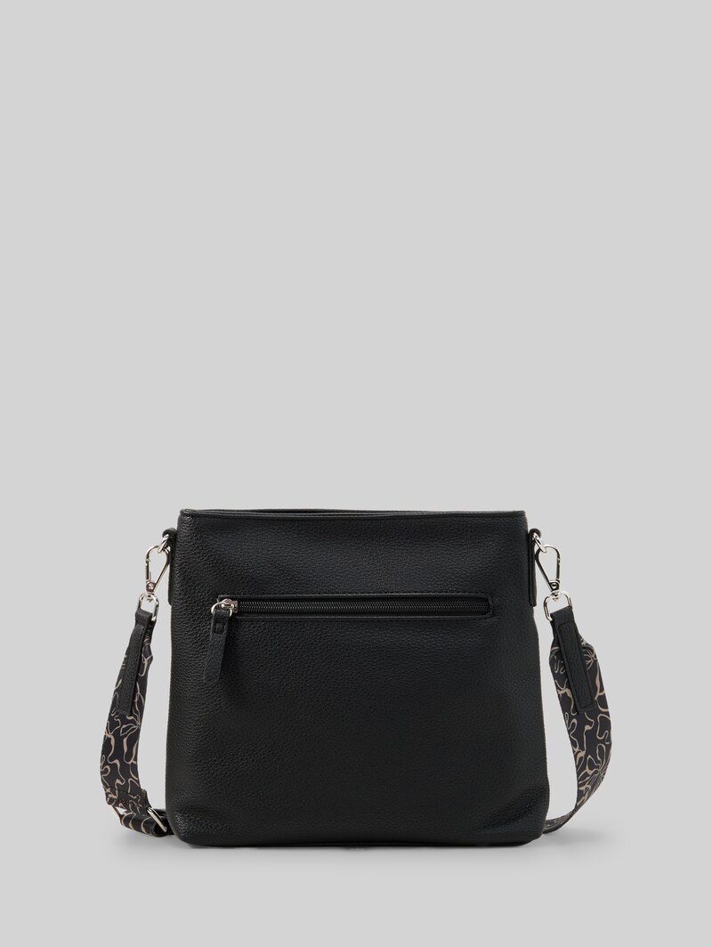 Tom Tailor TTORLA M Umhängetasche mit Gewebeband - Schwarz / Black
