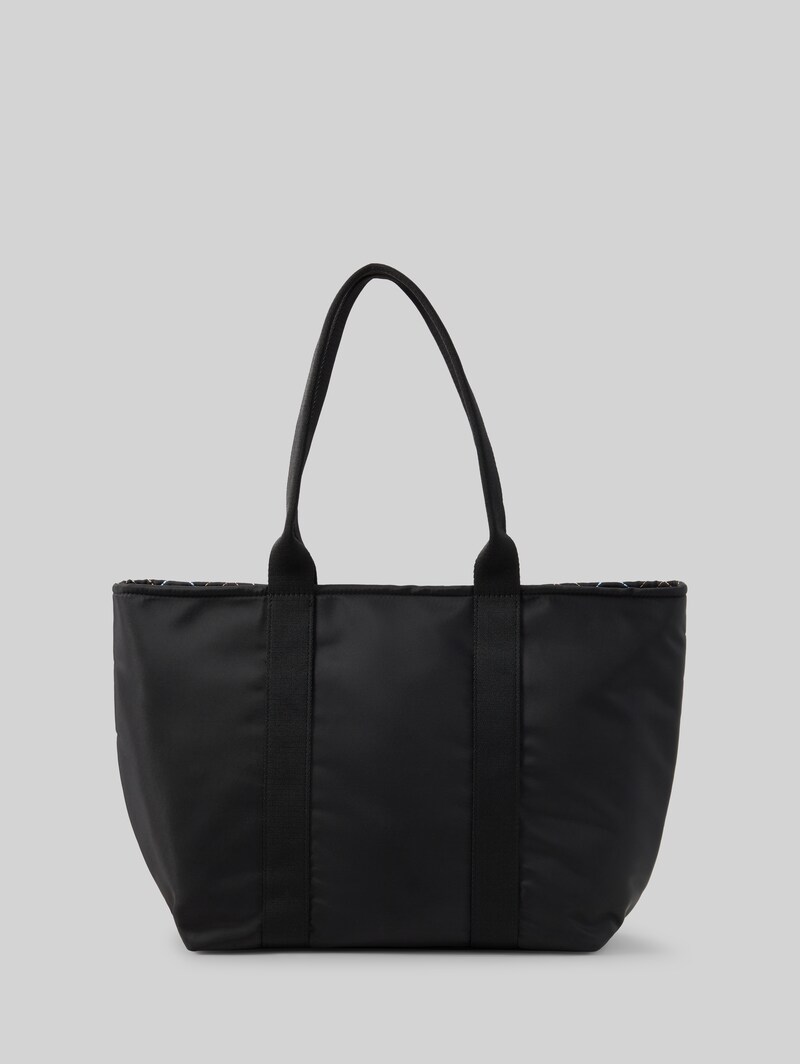 Tom Tailor TTAMINTA XL Shopper mit Karomuster - Schwarz / Black