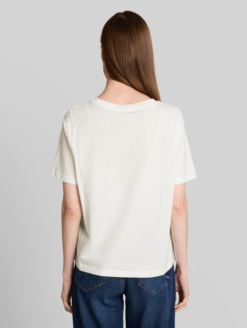 Tom Tailor T-Shirt mit Snoopy-Print - Whisper White