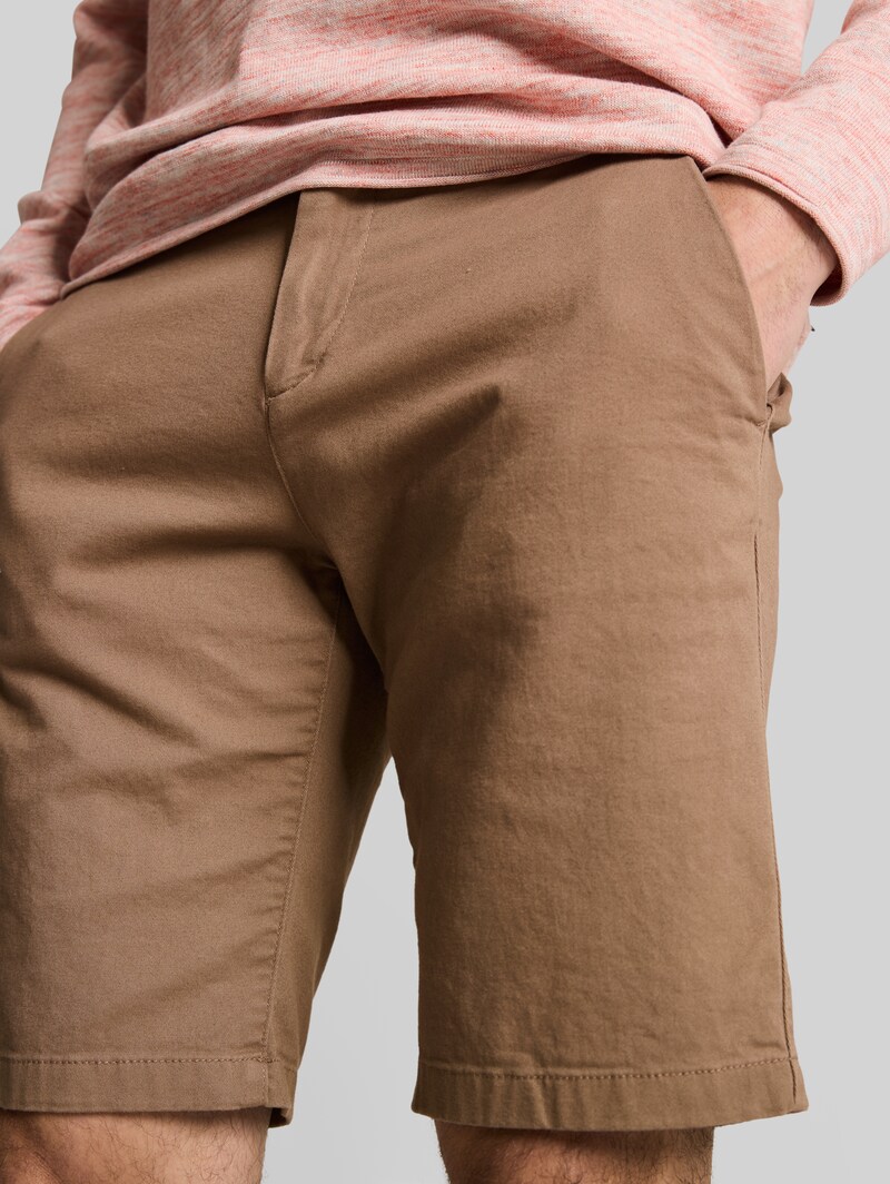 Tom Tailor TTSLIM Chino Shorts - Caribou Beige