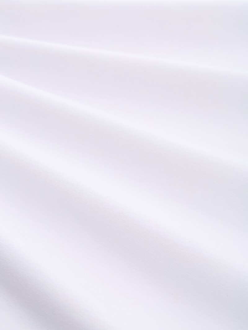 Tom Tailor Slim Fit Jersey Poloshirt mit Stretch - White