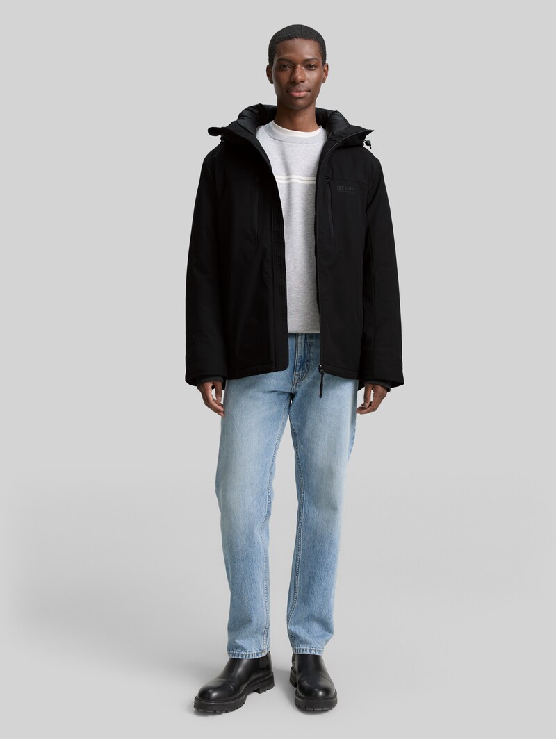 Tom Tailor Jacke mit wasserabweisender Funktion - Black