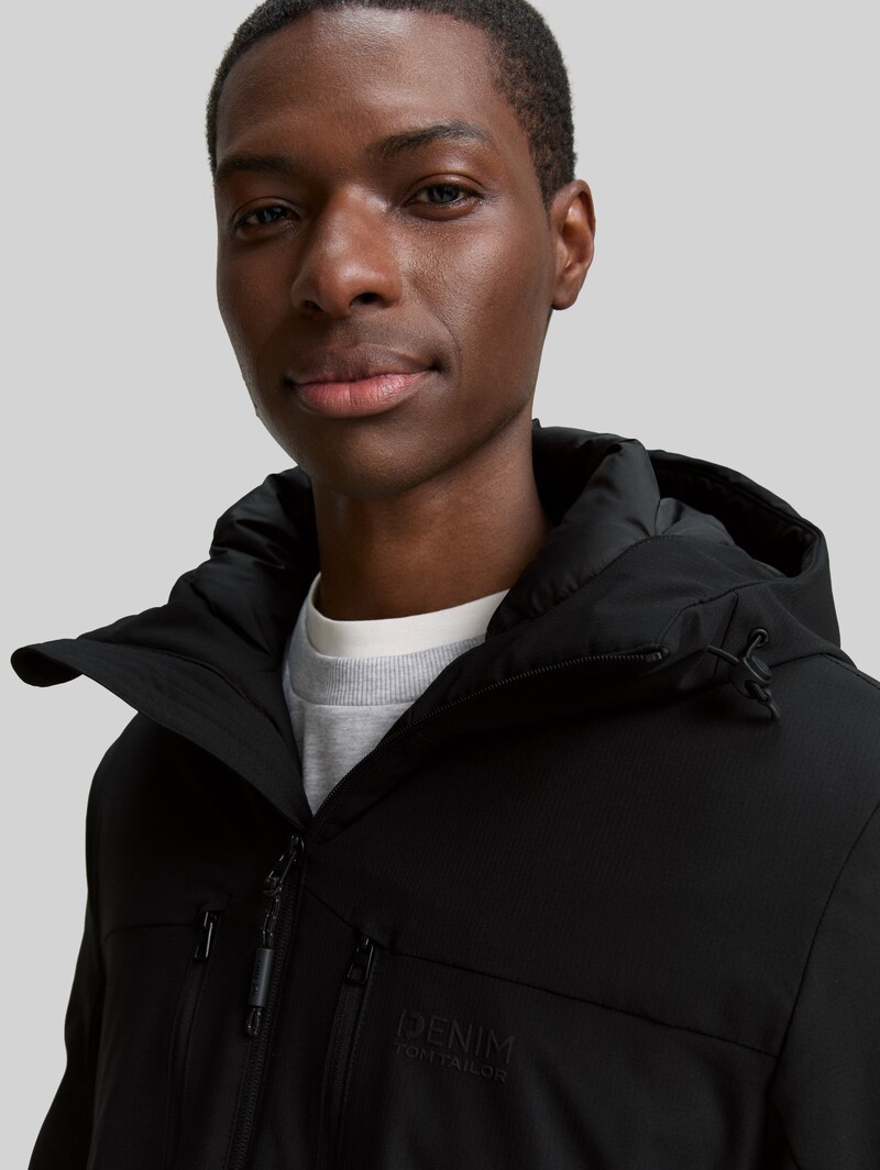 Tom Tailor Jacke mit wasserabweisender Funktion - Black
