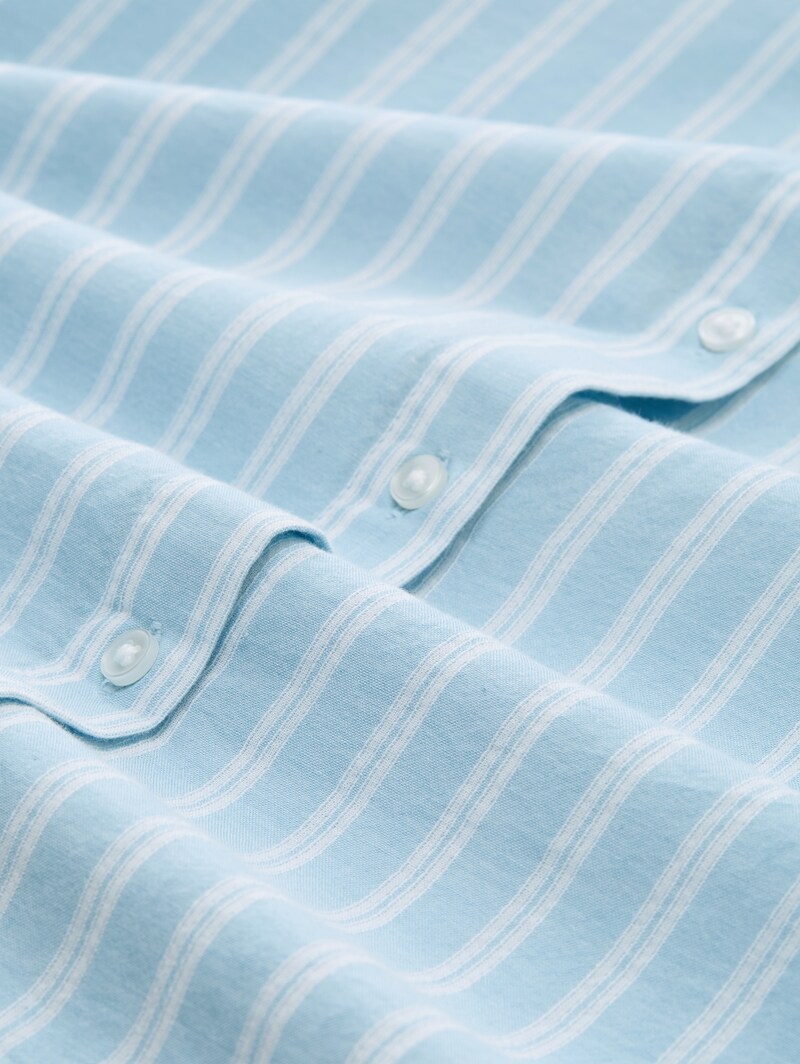 Tom Tailor Bluse mit Streifenmuster - Blue White Stripe