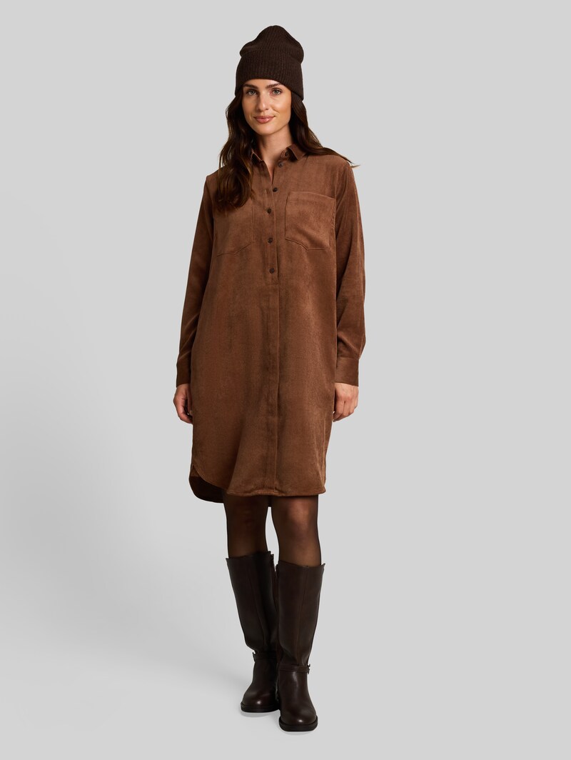 Tom Tailor Cordkleid mit Eingriffstaschen - Camel Tom Tailor Cordkleid mit Eingriffstaschen - Camel