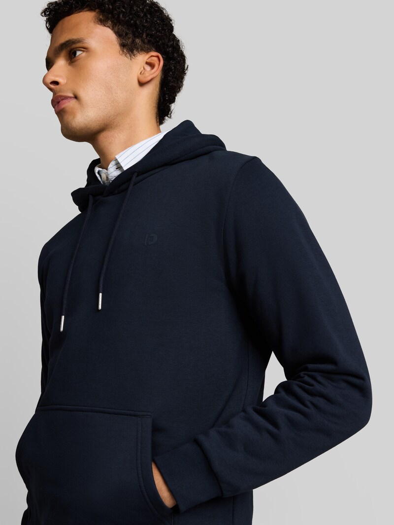Tom Tailor Basic Hoodie Sweatshirt - Sky Captain Blue