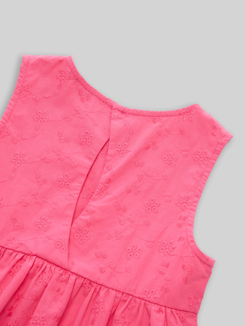 Tom Tailor Mini-Kleid mit Stickerei - Flashy Pink