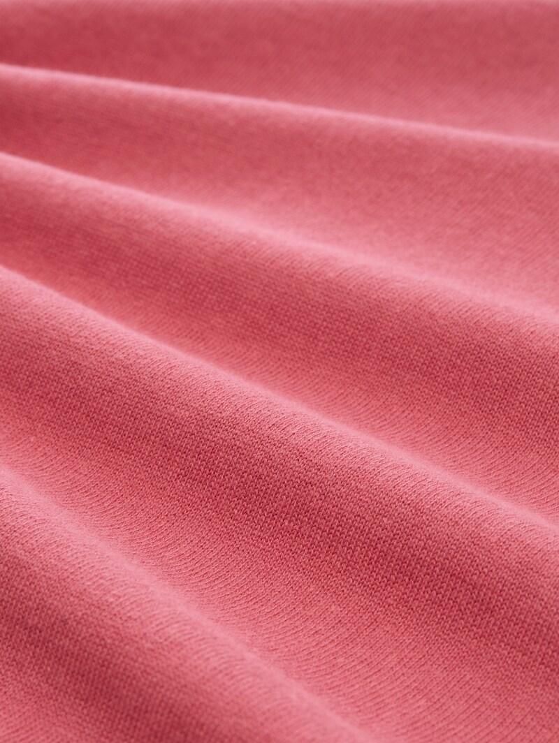 Tom Tailor Pullover mit V-Ausschnitt - Cozy Pink