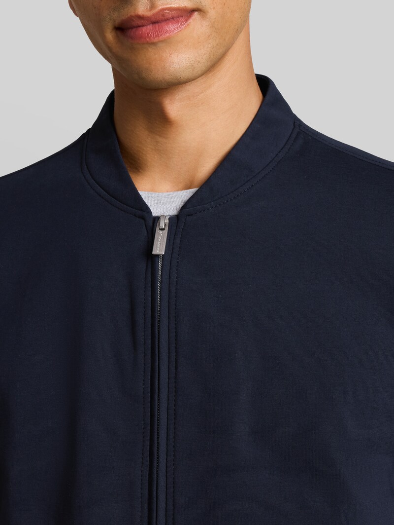 Tom Tailor Bomberjacke mit Eingriffstaschen - Sky Captain Blue