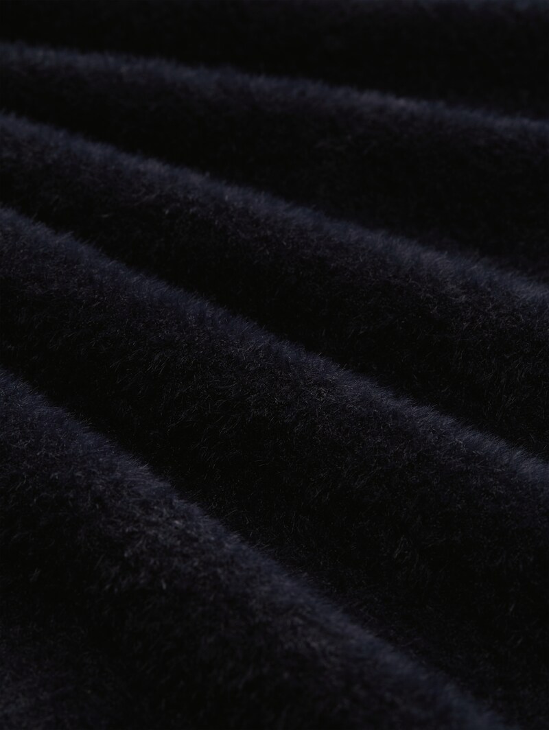 Tom Tailor Strickpullover aus Federgarn - Deep Black