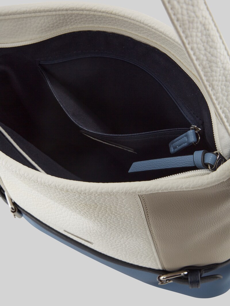 Tom Tailor TTJUNA Beuteltasche mit Colour Blocking - Denim Blue