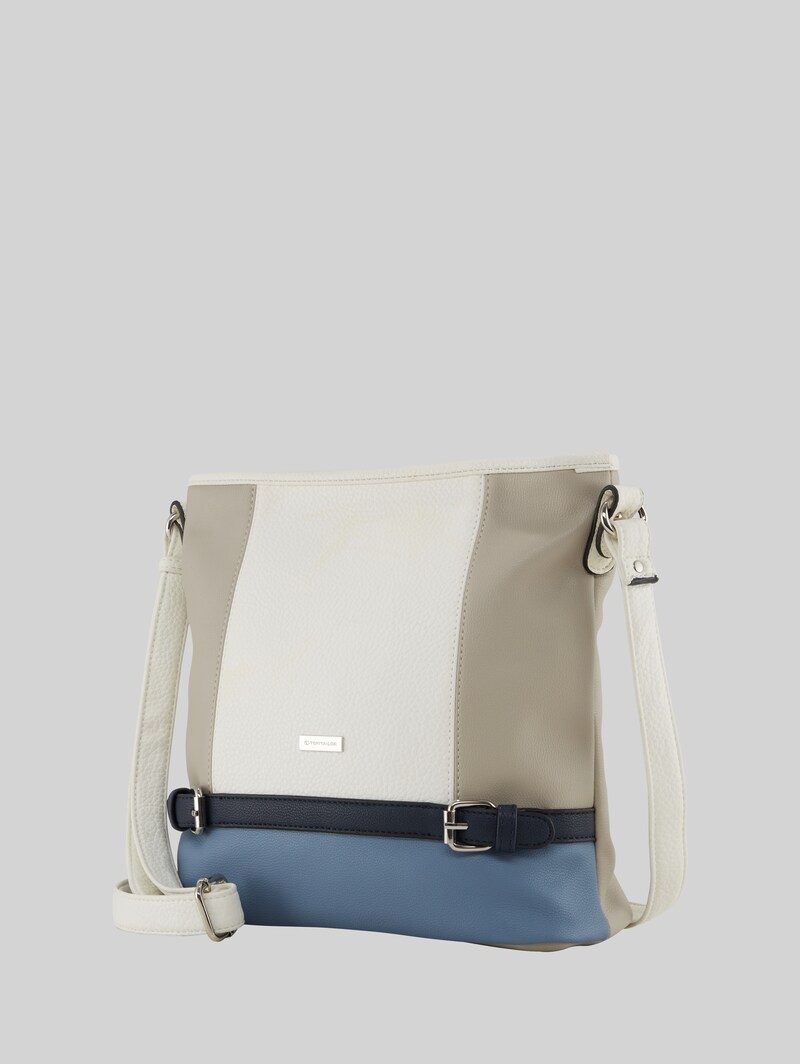 Tom Tailor TTJUNA Beuteltasche mit Colour Blocking - Denim Blue