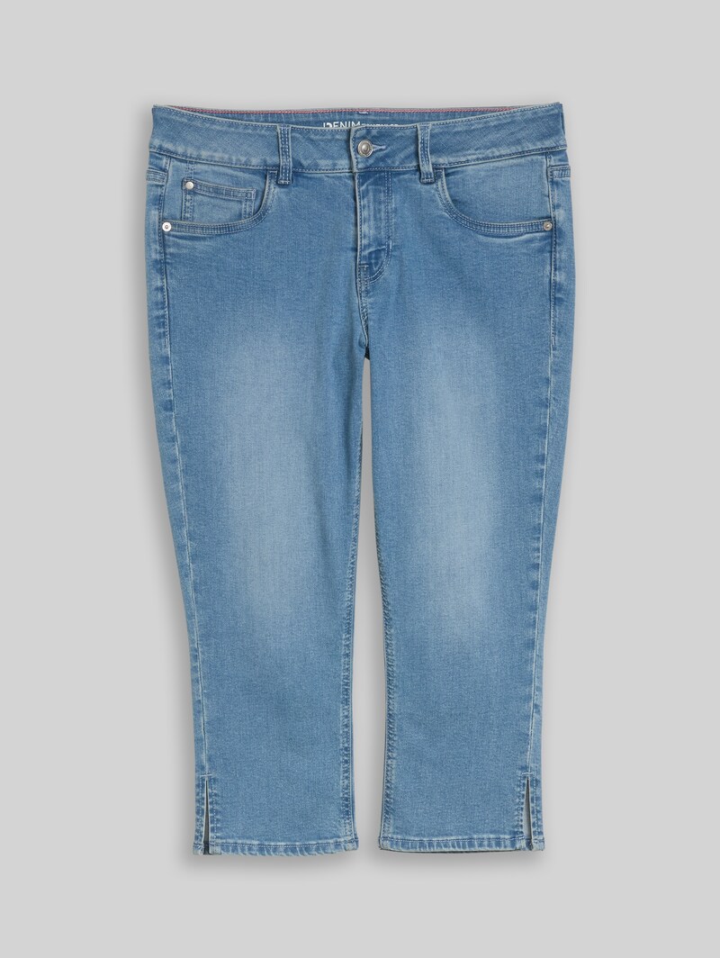 Tom Tailor TTJONA SKINNY Capri Jeans - Light Stone Blue Denim