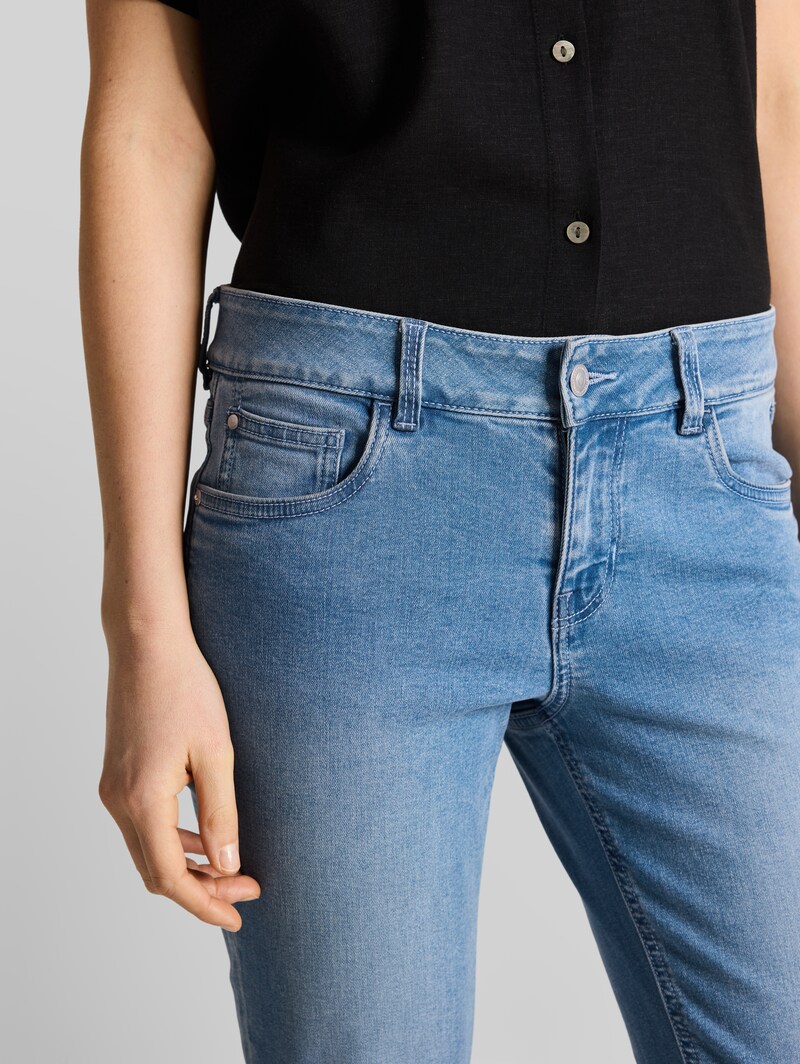 Tom Tailor TTJONA SKINNY Capri Jeans - Light Stone Blue Denim