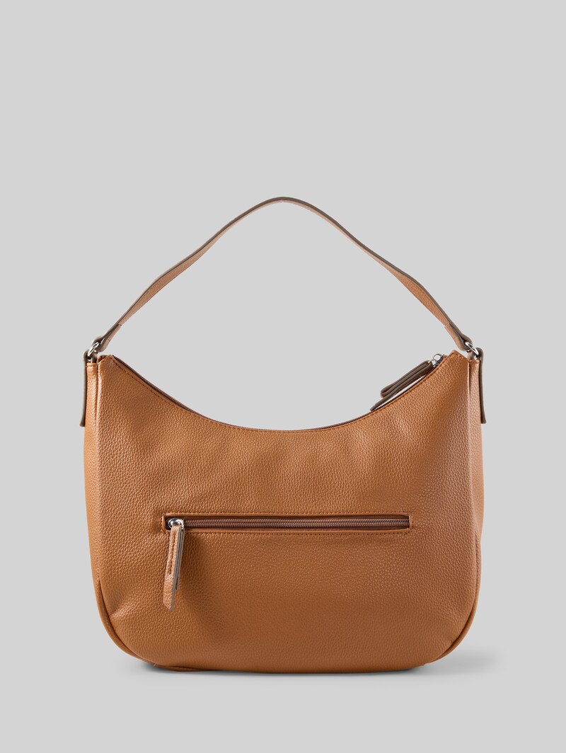 Tom Tailor TTBECA M Beuteltasche mit Reißverschluss-Details - Cognac / Brandy