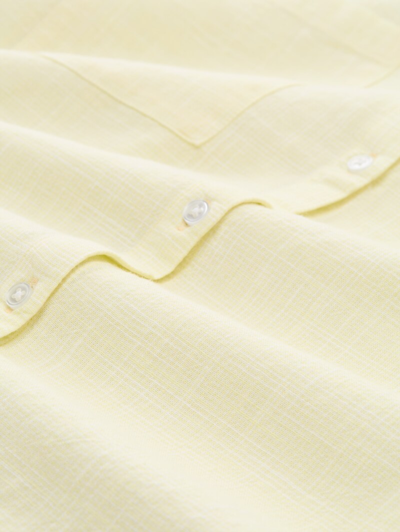 Tom Tailor Plus Size - Bluse mit Brusttaschen - Soft Lemon