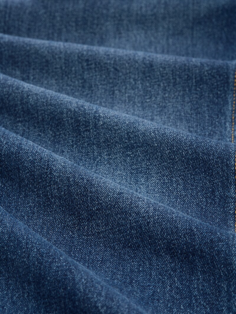 Tom Tailor TTPIERS SLIM Jeans - Used Dark Stone Blue Denim