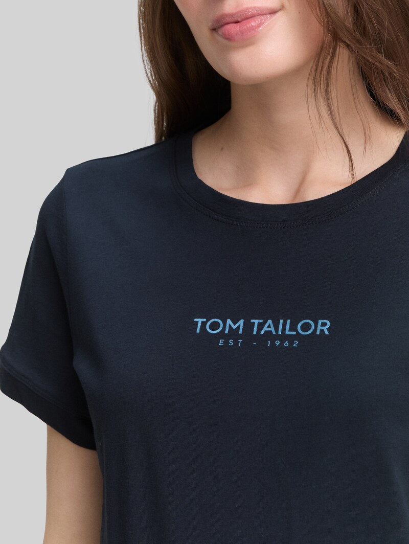 Tom Tailor T-Shirt mit Logo-Print - Lunar Eclipse
