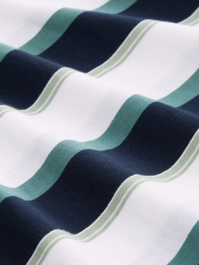 Tom Tailor Pyjama-Set mit Streifenmuster - Blue Stripes