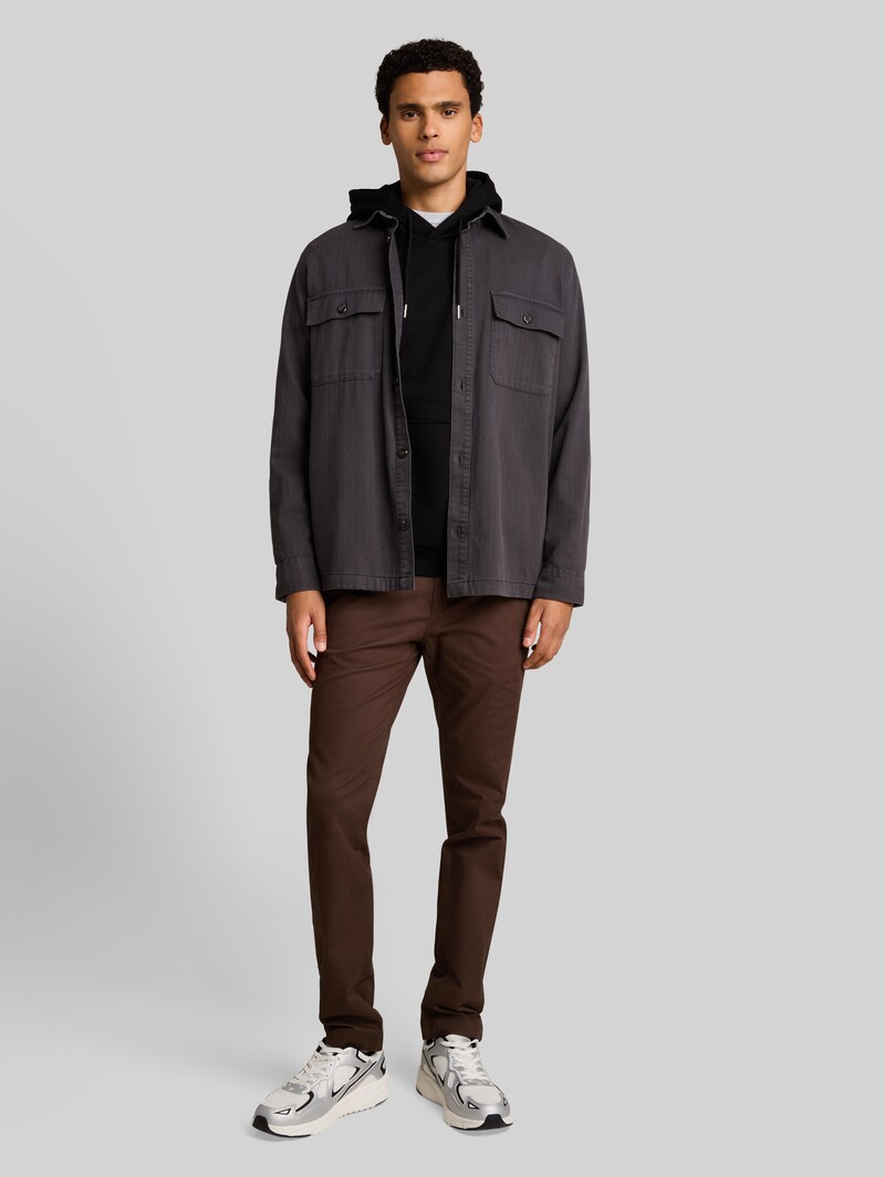 Tom Tailor Basic Hoodie Sweatshirt - Black