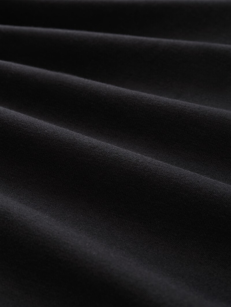 Tom Tailor Basic Hoodie Sweatshirt - Black