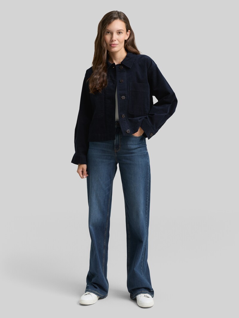 Tom Tailor Oversize Cordjacke - Lunar Eclipse