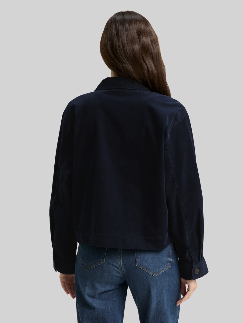 Tom Tailor Oversize Cordjacke - Lunar Eclipse