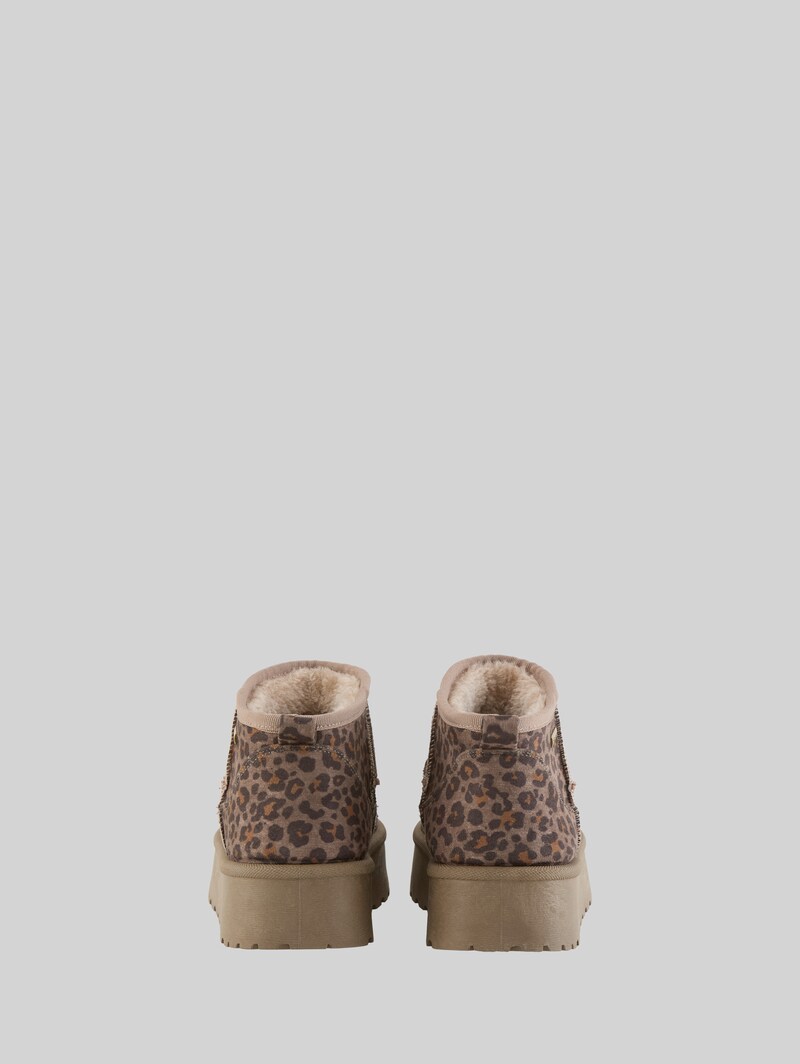Tom Tailor Gefütterte Ankle-Boots - Taupe Tom Tailor Gefütterte Ankle-Boots - Taupe