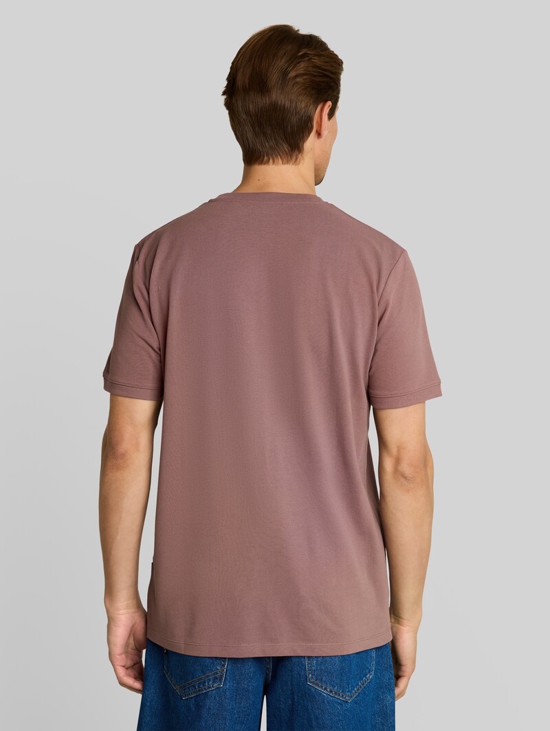 Tom Tailor Basic Piqué T-Shirt - Rose Taupe