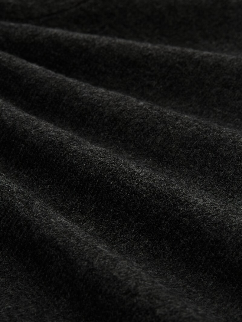 Tom Tailor Cosy Strickpullover - Shale Grey Melange