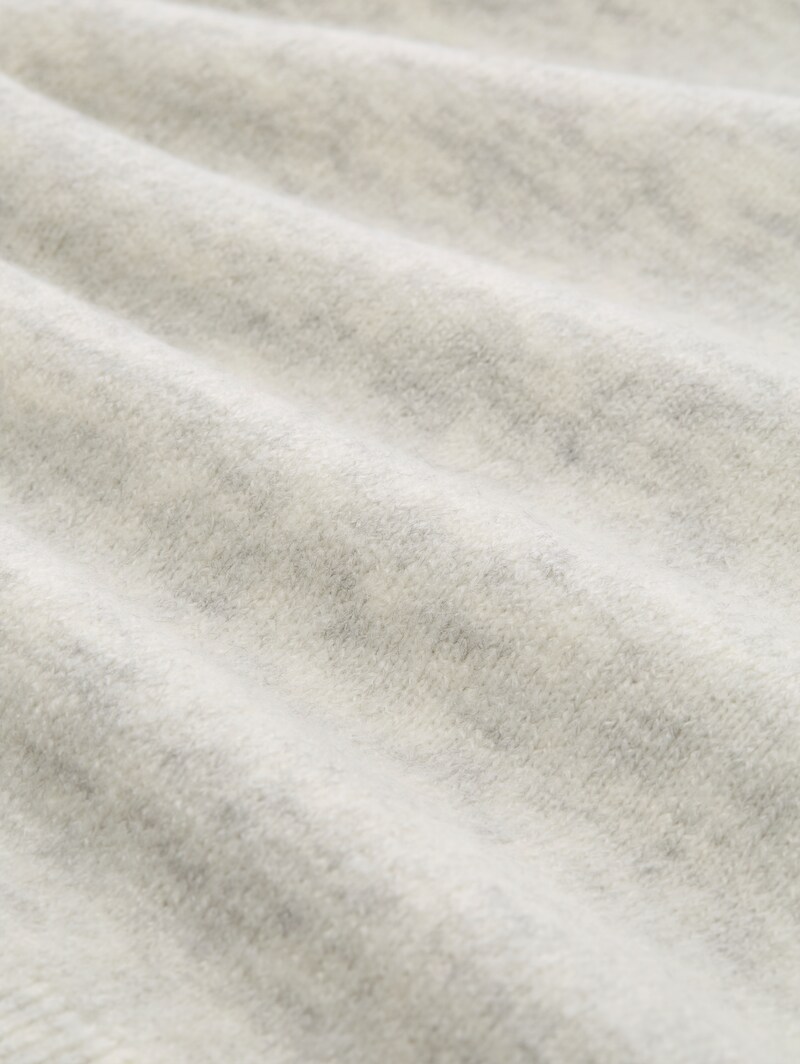 Tom Tailor Cosy Strickpullover - Marble Beige Melange