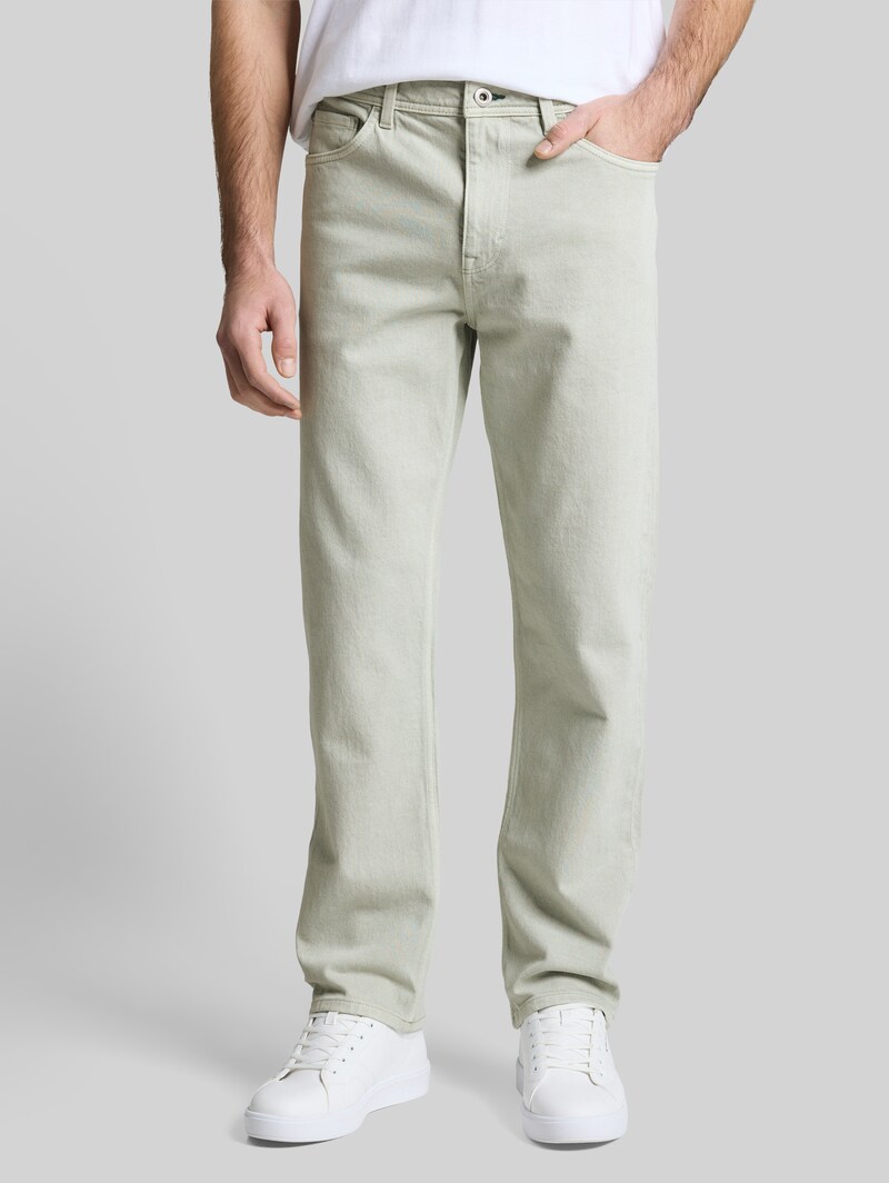 Tom Tailor TTMORRIS RELAXED Jeans - Soft Greyish Green