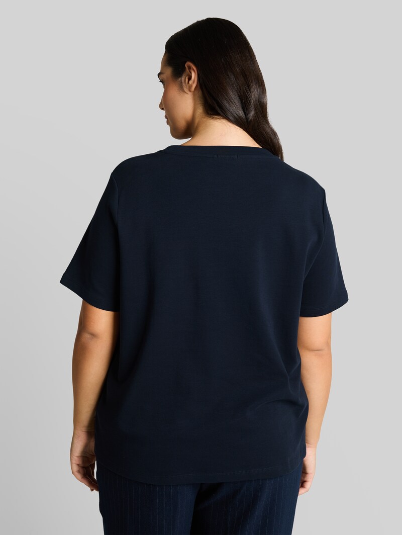Tom Tailor Plus Size - T-Shirt aus Baumwolle - Lunar Eclipse