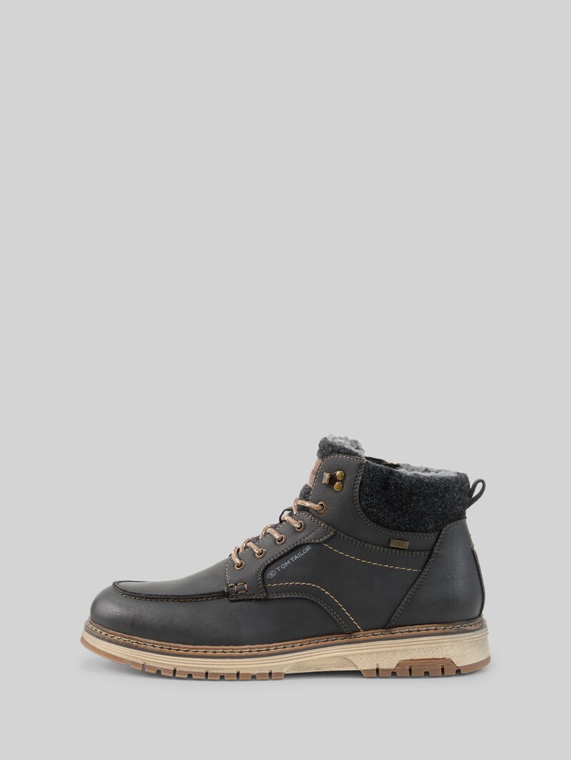 Tom Tailor Wasserfeste Boots mit Fütterung - Coal