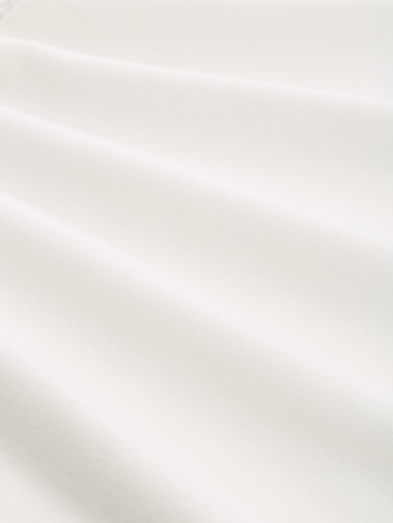 Tom Tailor Basic Top mit Stretch - Whisper White