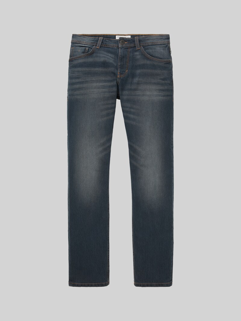 Tom Tailor TTMARVIN STRAIGHT Jeans - Mid Stone Wash Denim