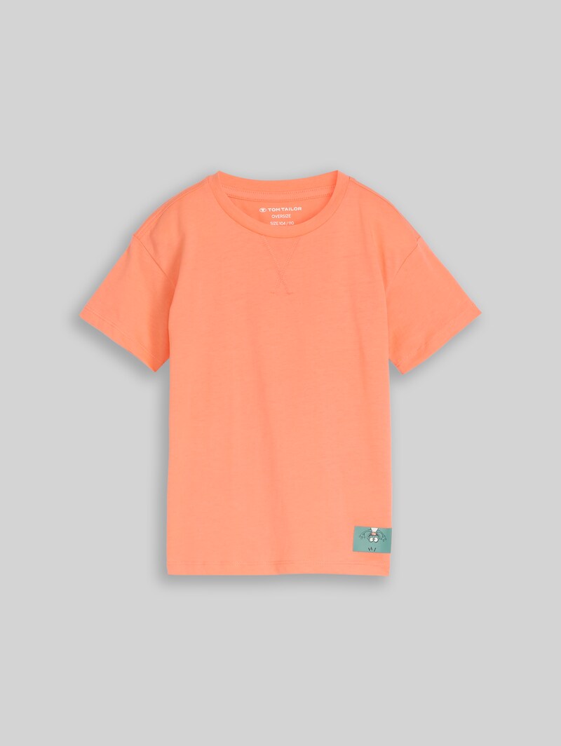 Tom Tailor Oversize T-Shirt - Bright Coral