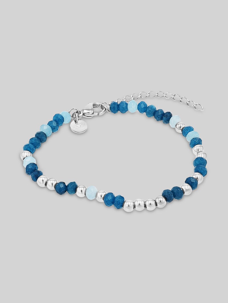 Tom Tailor Beads-Armband aus Edelstahl silber versstellbar - Silver