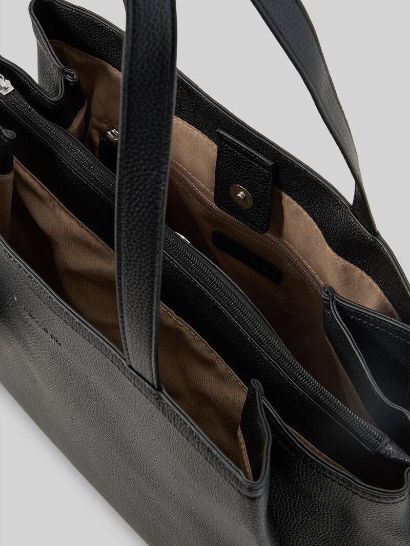 Tom Tailor TTMAYAN L Shopper mit Anhängertasche - Schwarz / Black