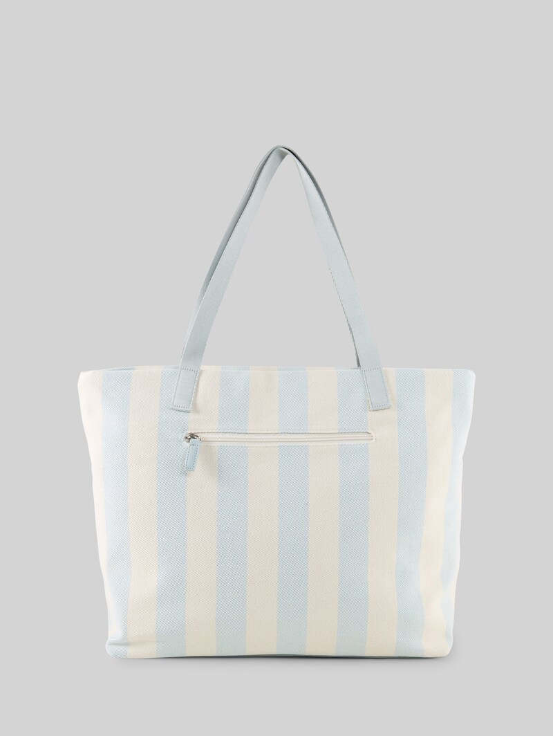 Tom Tailor TTJETT XL Shopper mit Streifenmuster - Stripes Blue