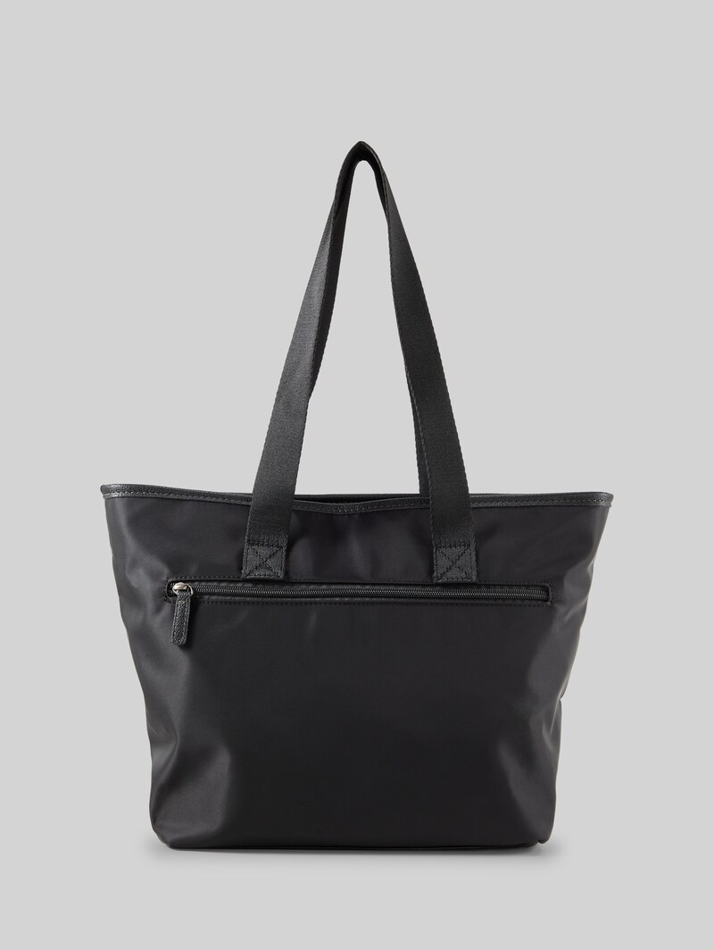 Tom Tailor TTVIENE L Shopper mit Materialmix - Schwarz / Black
