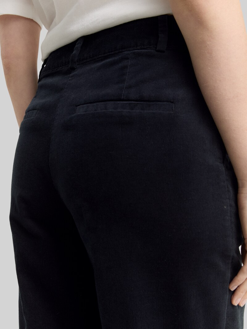 Tom Tailor TTLEA Wide Leg Cordhose - Lunar Eclipse