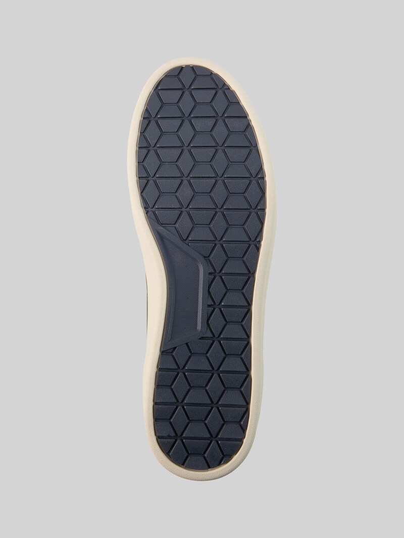 Tom Tailor Sneaker aus Lederimitat - Khaki