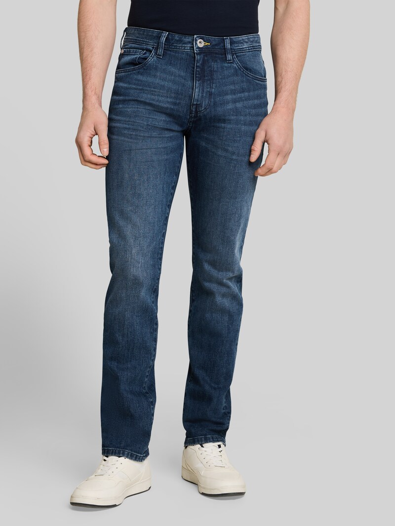 Tom Tailor TTJOSH REGULAR SLIM Jeans - Mid Stone Bright Blue Denim