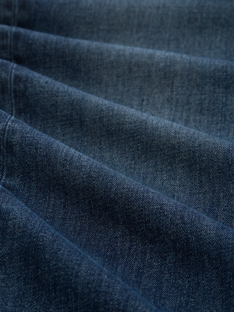 Tom Tailor TTJOSH REGULAR SLIM Jeans - Mid Stone Bright Blue Denim