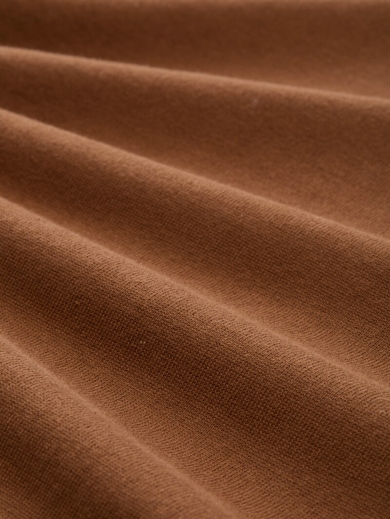 Tom Tailor Rollkragenpullover aus Baumwolle - Golden Clay