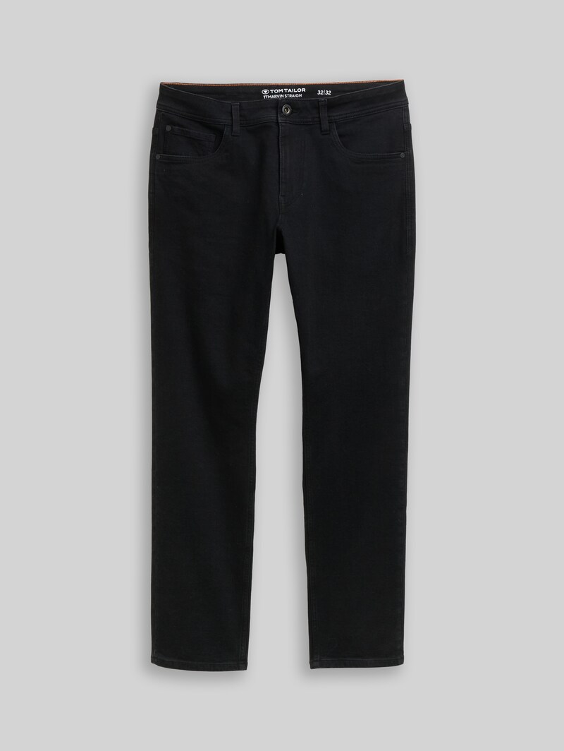 Tom Tailor TTMARVIN STRAIGHT Jeans - Black Denim